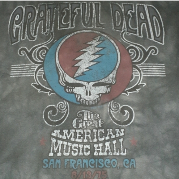 Liquid Blue Other - 2007 The Grateful Dead 1975 San Francisco Shirt